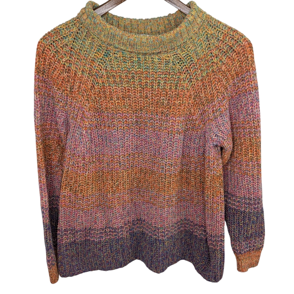 Multicolor Knit Women's Sweater